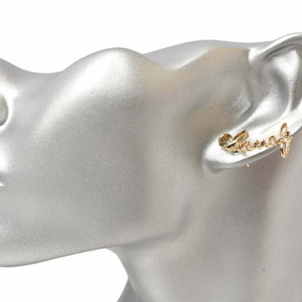 CHANEL Authentic Gold Earrings - Picture 5 of 6